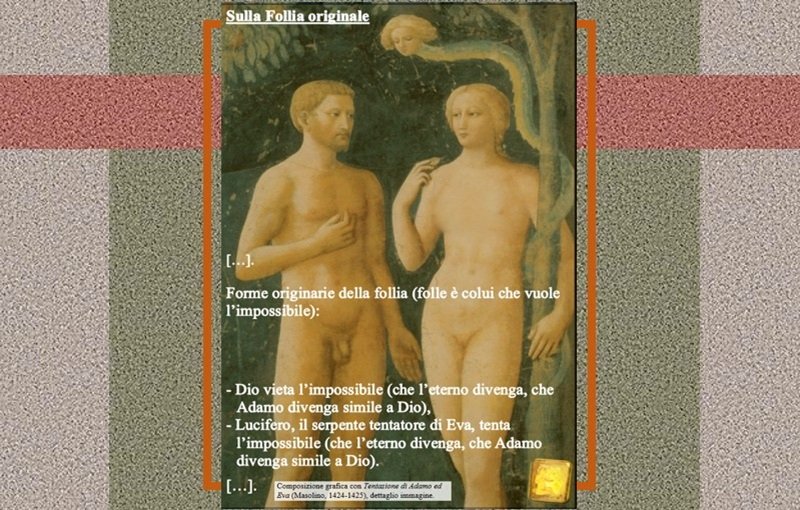 Sulla Follia originale